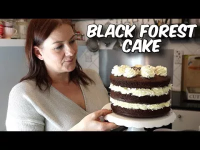 I will teach you how to bake a black forest cake