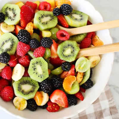 I will teach you how to make mouth watering fruit salad